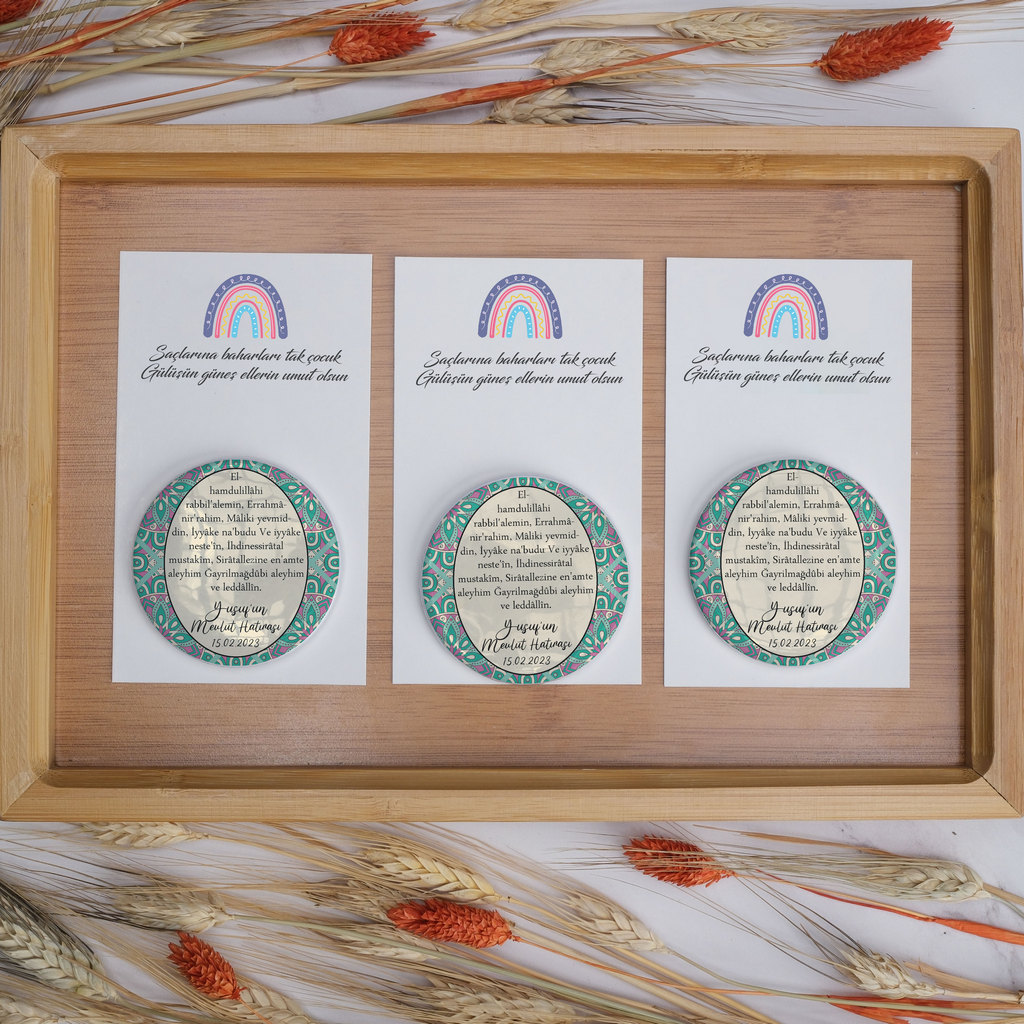 Mevlüt Magnetleri Yuvarlak Açacak Model 11 - Görsel 2