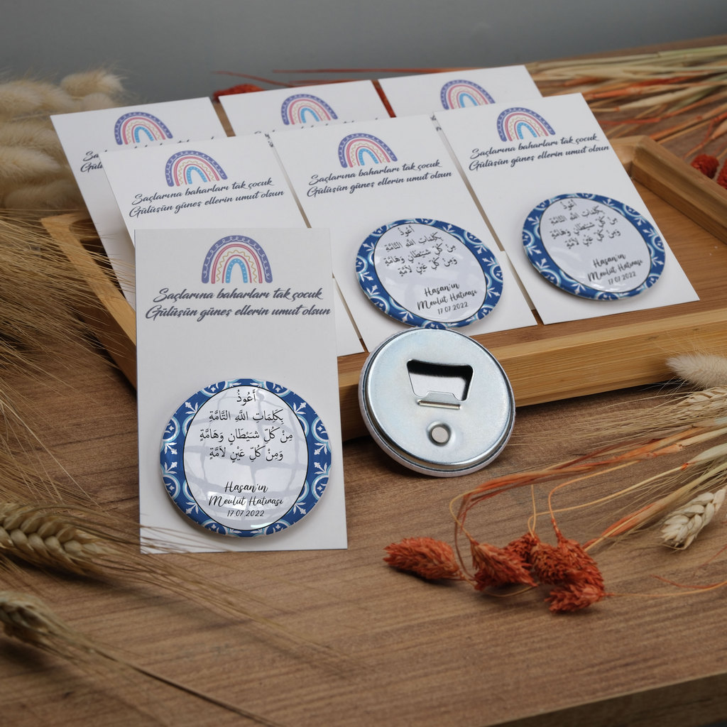 Mevlüt Magnetleri Yuvarlak Açacak Model 14