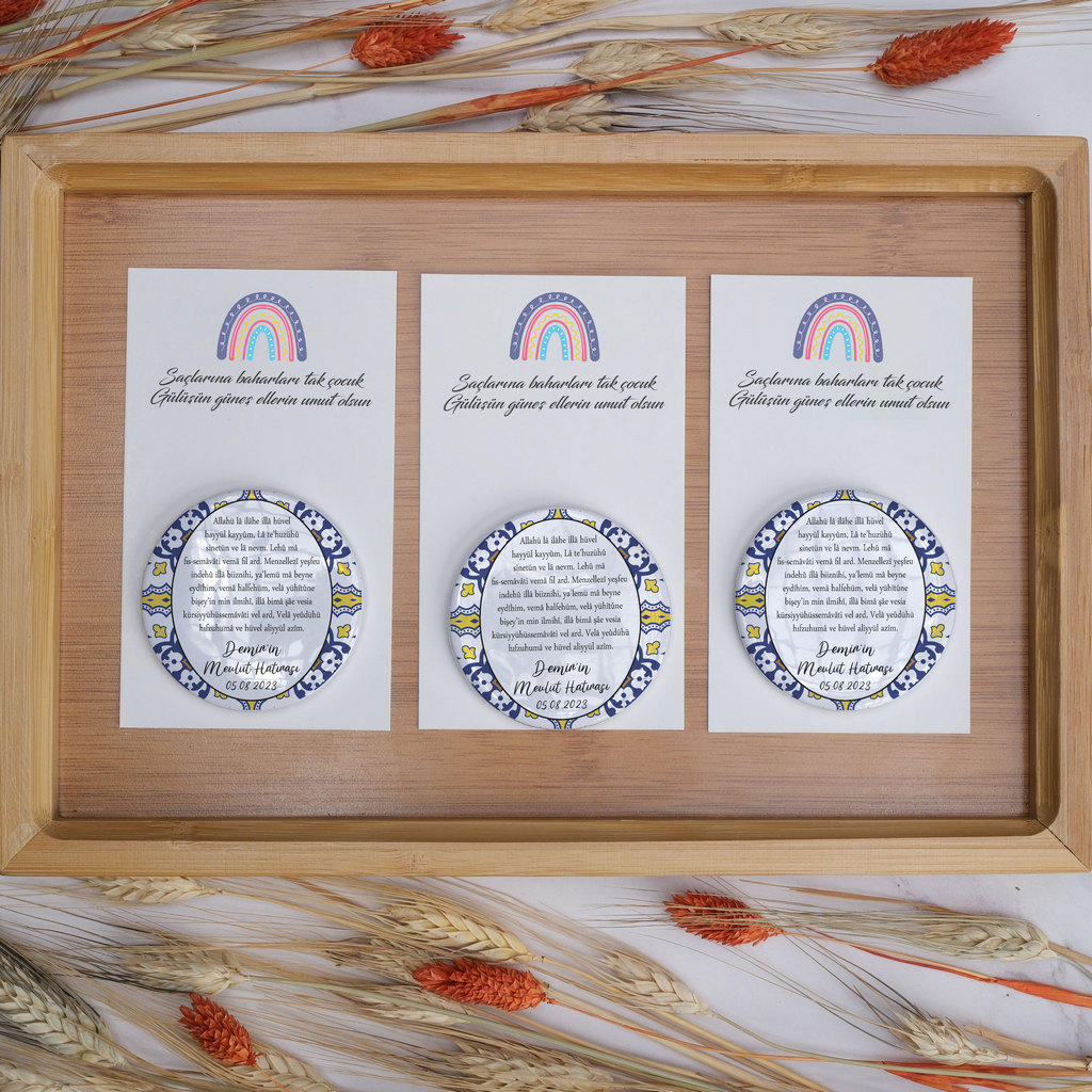 Mevlüt Magnetleri Yuvarlak Açacak Model 15 - Görsel 2