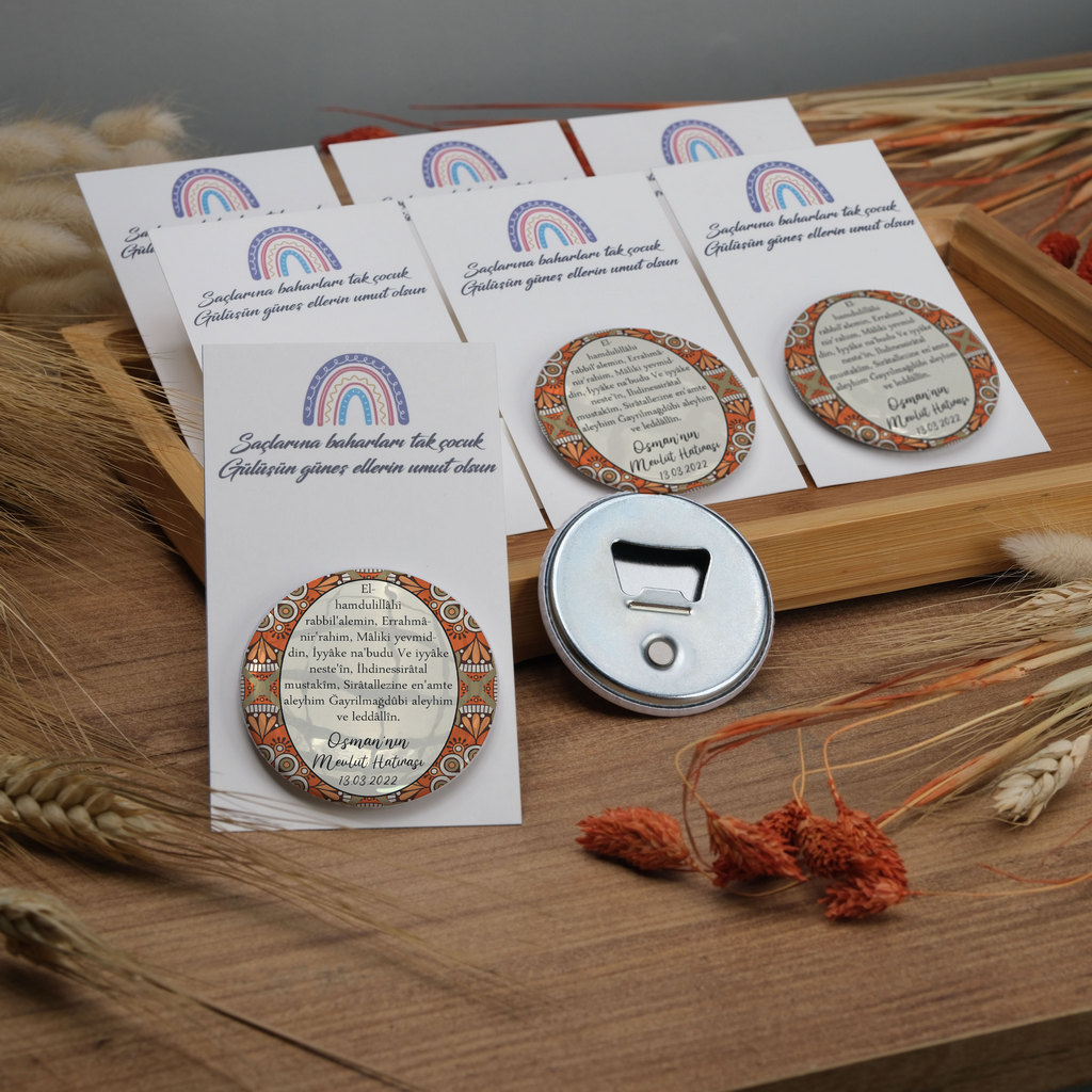 Mevlüt Magnetleri Yuvarlak Açacak Model 23