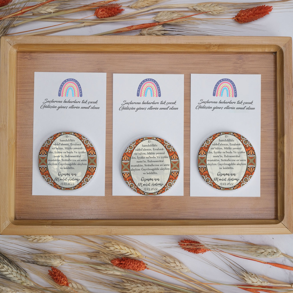 Mevlüt Magnetleri Yuvarlak Açacak Model 23 - Görsel 2