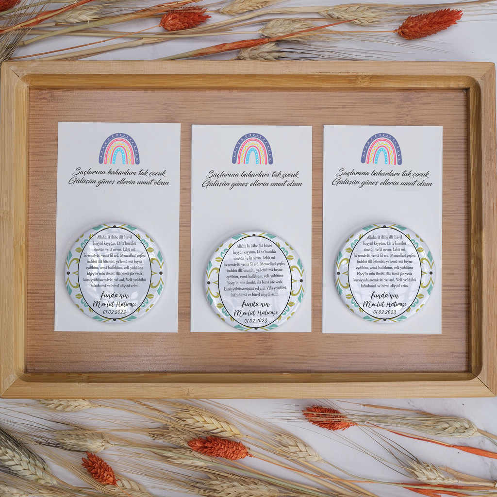 Mevlüt Magnetleri Yuvarlak Açacak Model 9 - Görsel 2