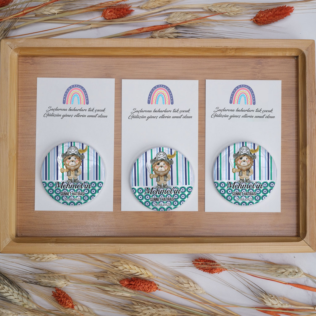 Sünnet Magnetleri Yuvarlak Açacak Model 15 - Görsel 2