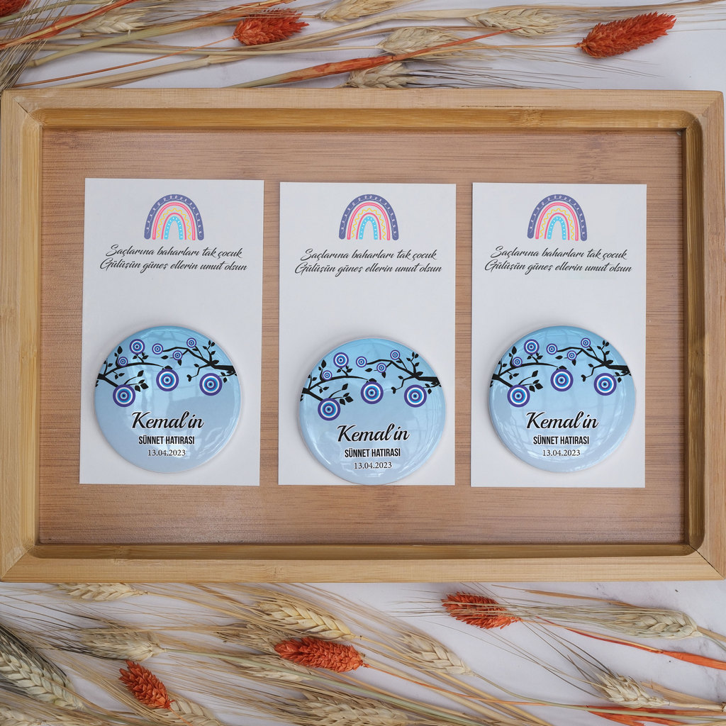 Sünnet Magnetleri Yuvarlak Açacak Model 1 - Görsel 2