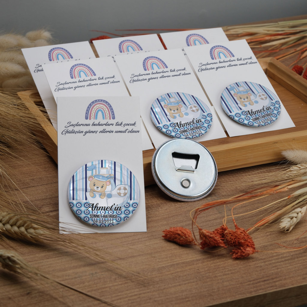 Sünnet Magnetleri Yuvarlak Açacak Model 21