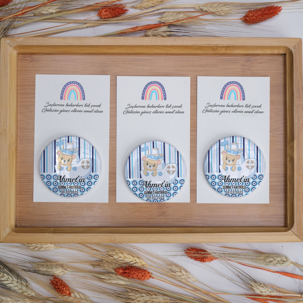 Sünnet Magnetleri Yuvarlak Açacak Model 21 - Görsel 2