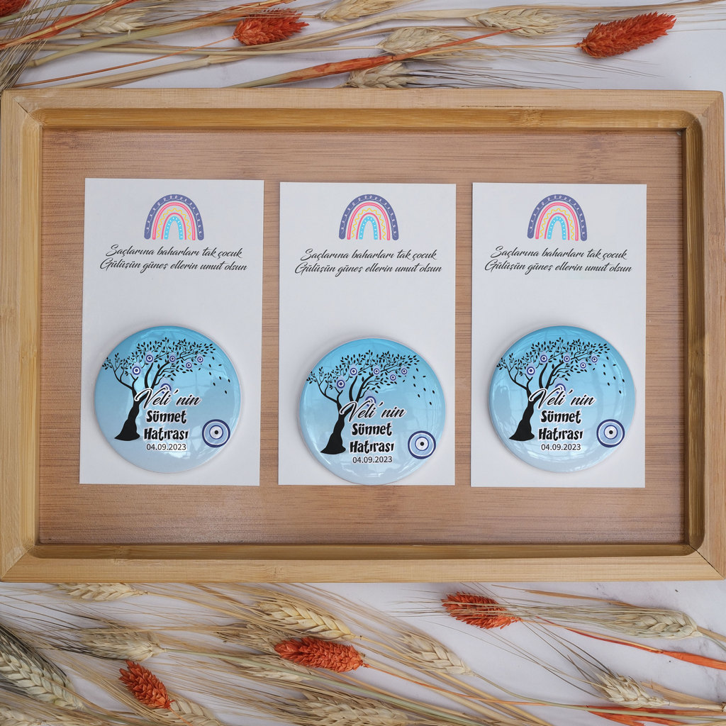 Sünnet Magnetleri Yuvarlak Açacak Model 44 - Görsel 2