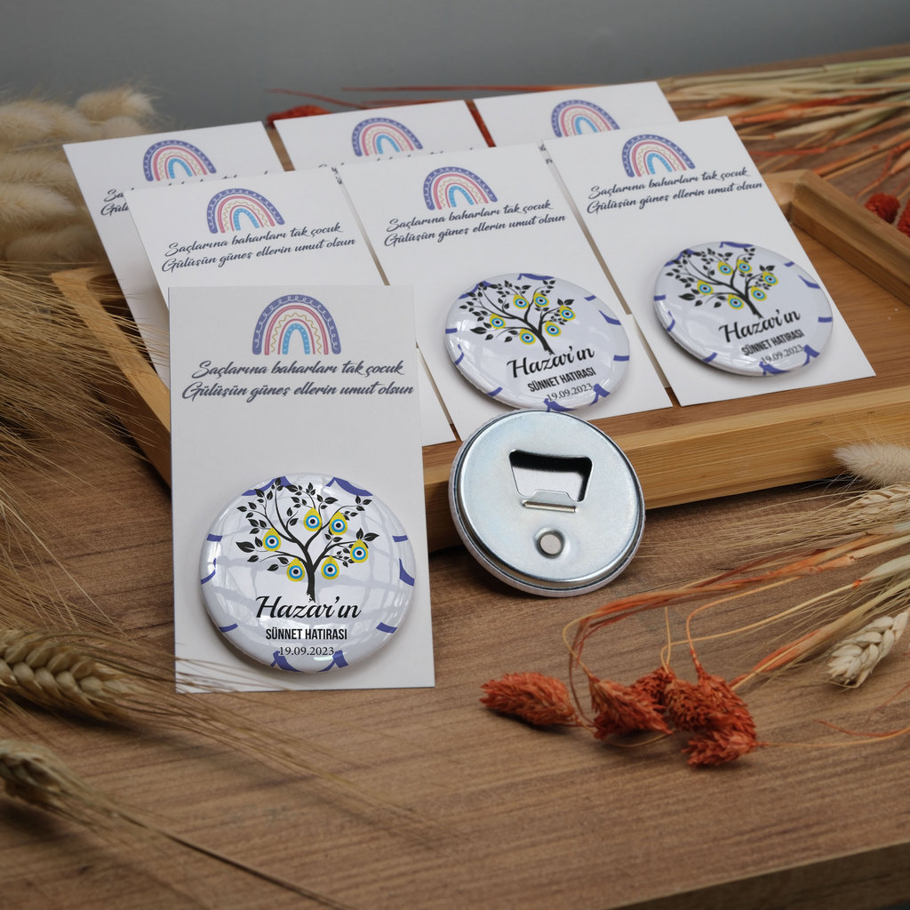 Sünnet Magnetleri Yuvarlak Açacak Model 4