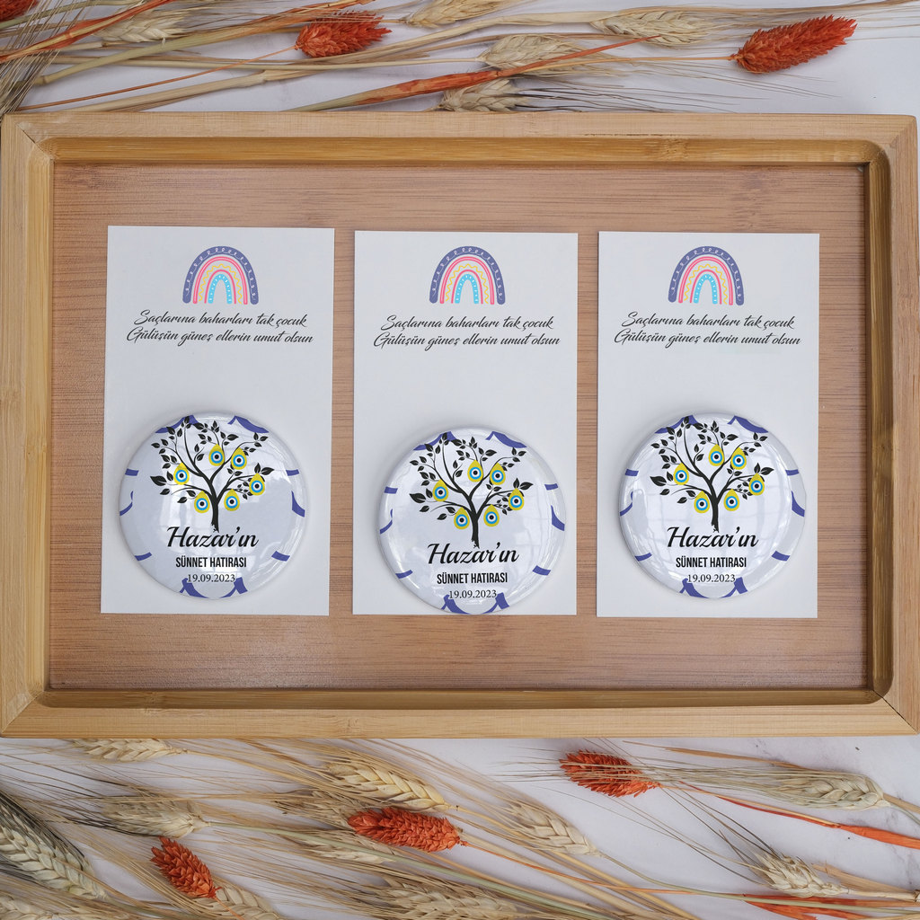 Sünnet Magnetleri Yuvarlak Açacak Model 4 - Görsel 2